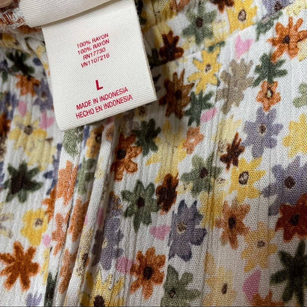 Mossimo Floral Tiered Maxi Skirt - Picture 5 of 5